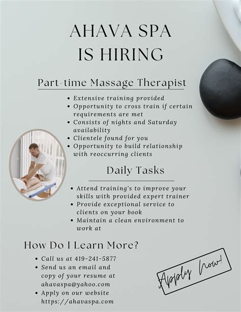 Massage Therapist Jobs, Employment .